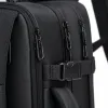 Black backpack, lightweight and large-capacity student commuting travel backpack Application Scenario